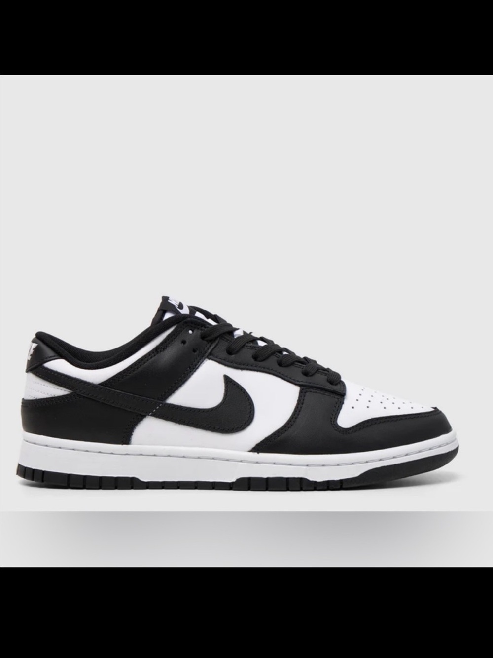 Nike Dunk Low Black White Panda Sneakers | Women’s Size 8.5 - Picture 1 of 4